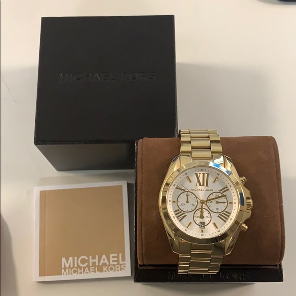 ❌SOLD ON Ⓜ️❌MICHAEL KORS Oversize Bradshaw Watch - Picture 2 of 6